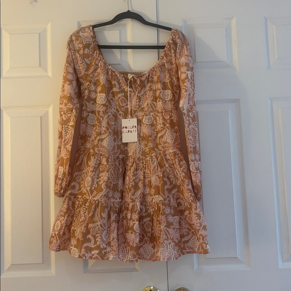 Roller Rabbit Floral Long Sleeve Dress